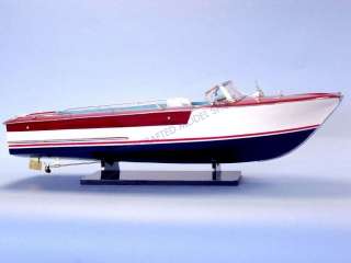 Riva Junior 32 Race Boat Model Wooden Ship NEW  
