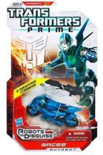 TRANSFORMERS PRIME ARCEE Revealers Robots In Disguise Deluxe MOC
