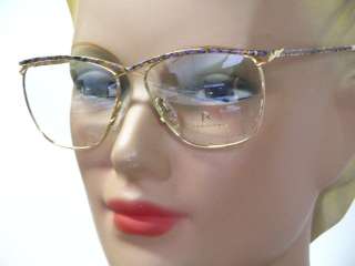 Luxurious 90s female eyeglasses frame by RODENSTOCK D9  