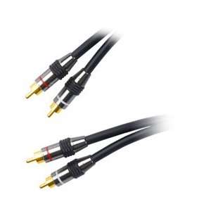  Dayton Audio RCA 3B RCA Audio Cable 3 ft. Bulk 5 Pcs 