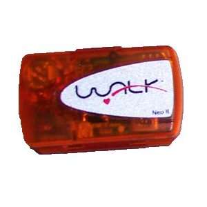  NEOII Pedometer, orange   Walk4Life 2 function (steps and 