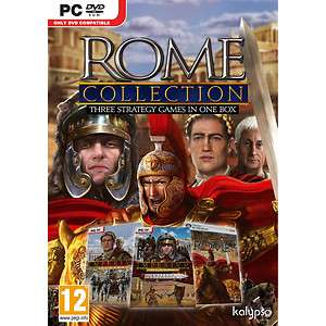ROME COLLECTION Imperium Romanum,Grand Ages Rome & MORE FOR PC SEALED 