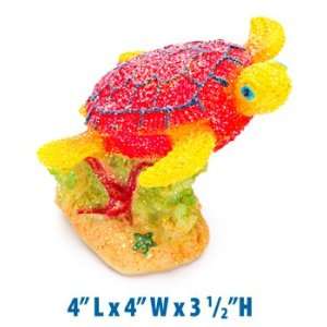    Sparking Turtle Aquarium Ornament By Penn Plax