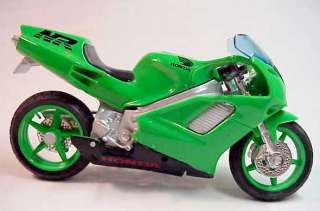 Honda NR (Lime Green & Black) Racing Bike  118 Diecast  