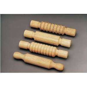  Pattern Rolling Pins   Set of 4