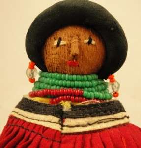   Palmetto Native American Indian Seminole Doll No Rick Rack 7  