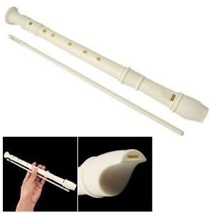  Como Plastic Musical Instrument 6 Holes Flute Flageolet 
