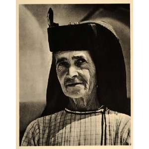  1942 Old Woman Leiria Portugal Portrait Helga Glassner 