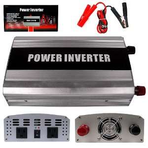  1000 Watt DC Power Inverter to AC   two ground outlets 