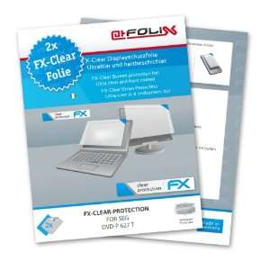 atFoliX FX Clear Invisible screen protector for SEG DVD P 627 T / DVD 