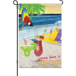  New Premier Designs Every Hour Is Happy Hour Garden Flag 