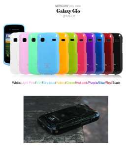 Samsung Galaxy Gio S5660 mercury silicon TPU Gel jelly case cover 