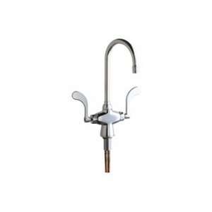  Chicago Faucets Deck Mounted Two Handle Faucet 50 317ABCP 