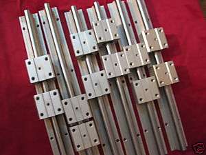 linear bearing slide SBR16 (6 supported rails+12blocks)  