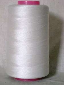 NATURAL SEW SERGE QUILT THREAD 6000y CONE SPUN POLY T40  