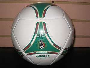 NEW ADIDAS TANGO 12 MEXICO SOCCER BALL BRAND NEW SIZE 5  