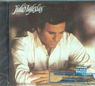 JULIO IGLESIAS, UN HOMBRE SOLO. FACTORY SEALED CD. IN SPANISH.