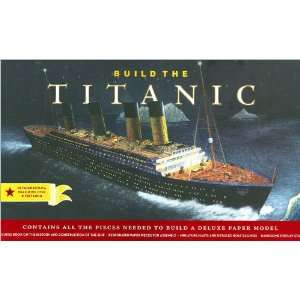  Build The Titanic Paper Model Kit Meghan K Cleary Toys 