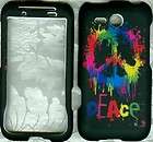 Blue skull RUBBERIZED HARD CASE PHONE COVER HTC Freestyle AT T items 