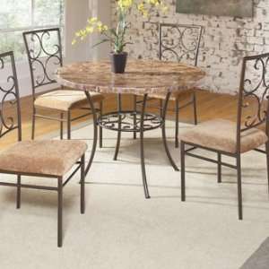  Largo Rachel Table and 4 Side Chairs