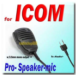 Speaker microphone ICOM Alinco Standard 2 pin jack  