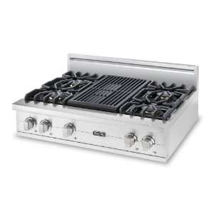  Viking VGRT5364QSSLP 36 Inch Rangetop Appliances