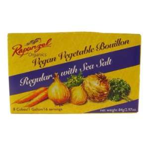 Rapunzel   Vegetable Bouillon Cubes   Sea Salt, 12 Units / 3 oz