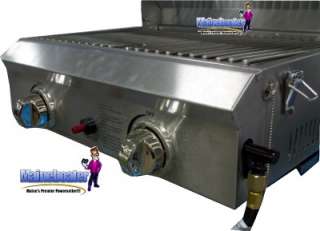 New ALL Stainless Steel Portable LP Propane BBQ Grill  