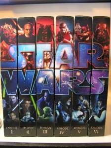 Star Wars 2011 Blu Ray Commemorative 24 Figures & Posters all 6 