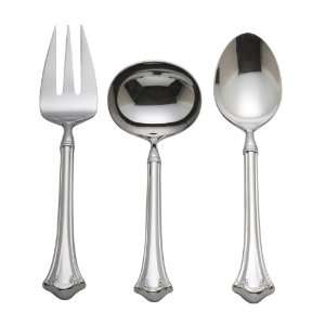  Reed & Barton Manor House 3 Piece Stainless Steel Serve 