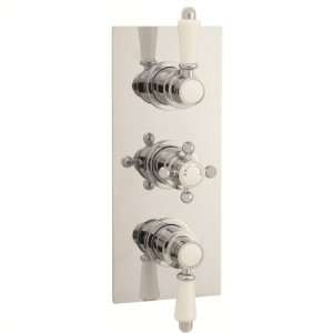 Hudson Reed Traditional Triple Concealed Thermostatic Shower Valve 2 