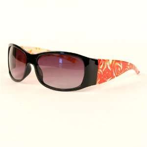 Art & Life Low Profile Rose Print Fashion Sunglasses   H1879  