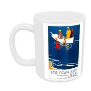  East Coast Joys   Rowing boat swimmers   Mug   Standard 