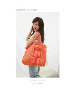 Womens Korean Japanese Fashion Style Bear Water proof Handbags foldup 