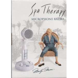  SALTON Spa Therapy Marilyn Monroe Microphone Radio, MMCR2S 
