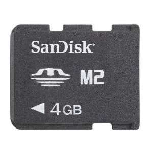  SanDisk 4GB Memory Stick Micro (M2) (SDMSM2 004G, BULK 