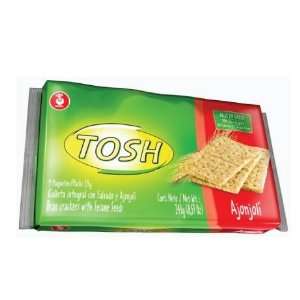 Dux Tosh Crackers with Sesame Seeds Bag 8.5 Oz  Grocery 