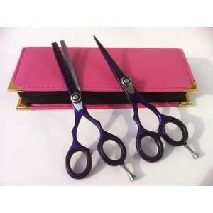   scissors professional hair scissors cutting shears thinner set 55