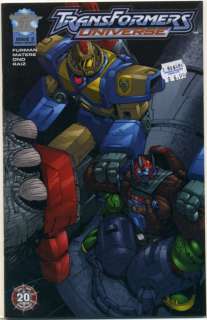 TRANSFORMERS UNIVERSE #3 Direct Market Cover 2004; 3H  