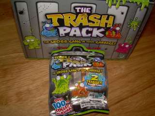   Trash Pack Series 1 FOIL MYSTERY 2 PACK Trashies in Cans Sealed  