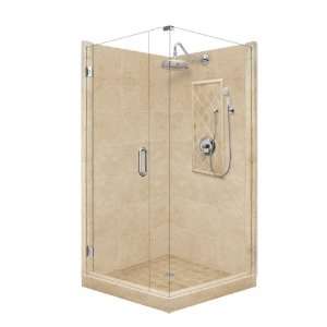   P21 3527P CH 42L X 42W Grand Shower Package with Chrome Accessories