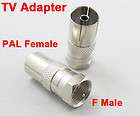   TV PAL Female to MCX Male Connector Adapter Converter for Antenna