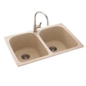 Swanstone KSLB 3322123 Acorn Swanstone Kitchen Sinks Double Basin 