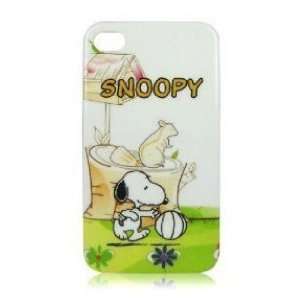 Lifelike Vivid Snoopy Pattern Plastic Protective Hard Phone Case Skin 