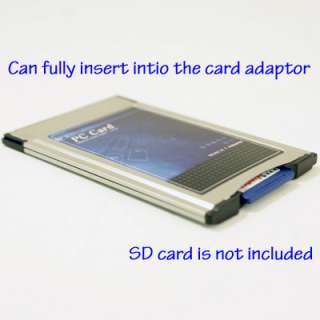 SDHC/XD/SD/MS to PCMCIA CardBus PC Card Adapter Reader  