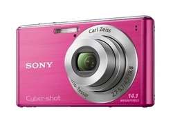 Sony Cyber shot DSC W530 14.1 MP Digital Camera   Pink (Plus Case 