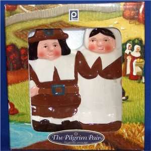   The Pilgrim Pair Collectible Thanksgiving Spoon Rest