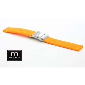   Rubber Watch Band with Classic Tire Tread Pattern