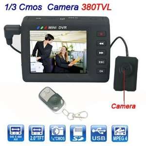   Spy Video DVR Detection Button Camera Cam Camcorder Recording System R