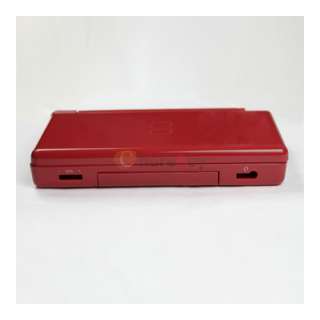Red Full Housing For Nintendo DS Lite NDSL + Hinge US  